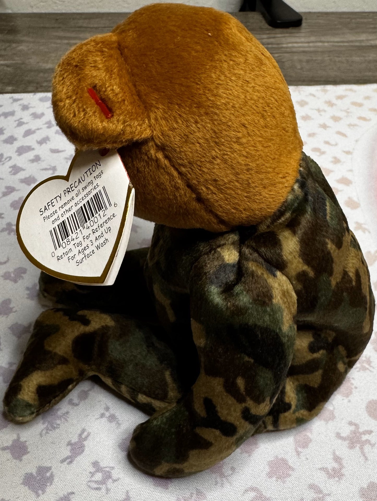 TY Beanie Baby Hero Plush