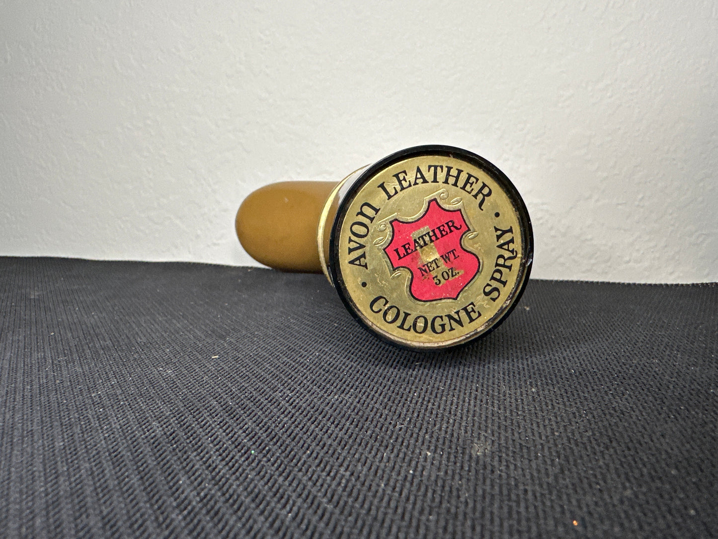 Avon Leather Cologne Spray Solid Brown Boot