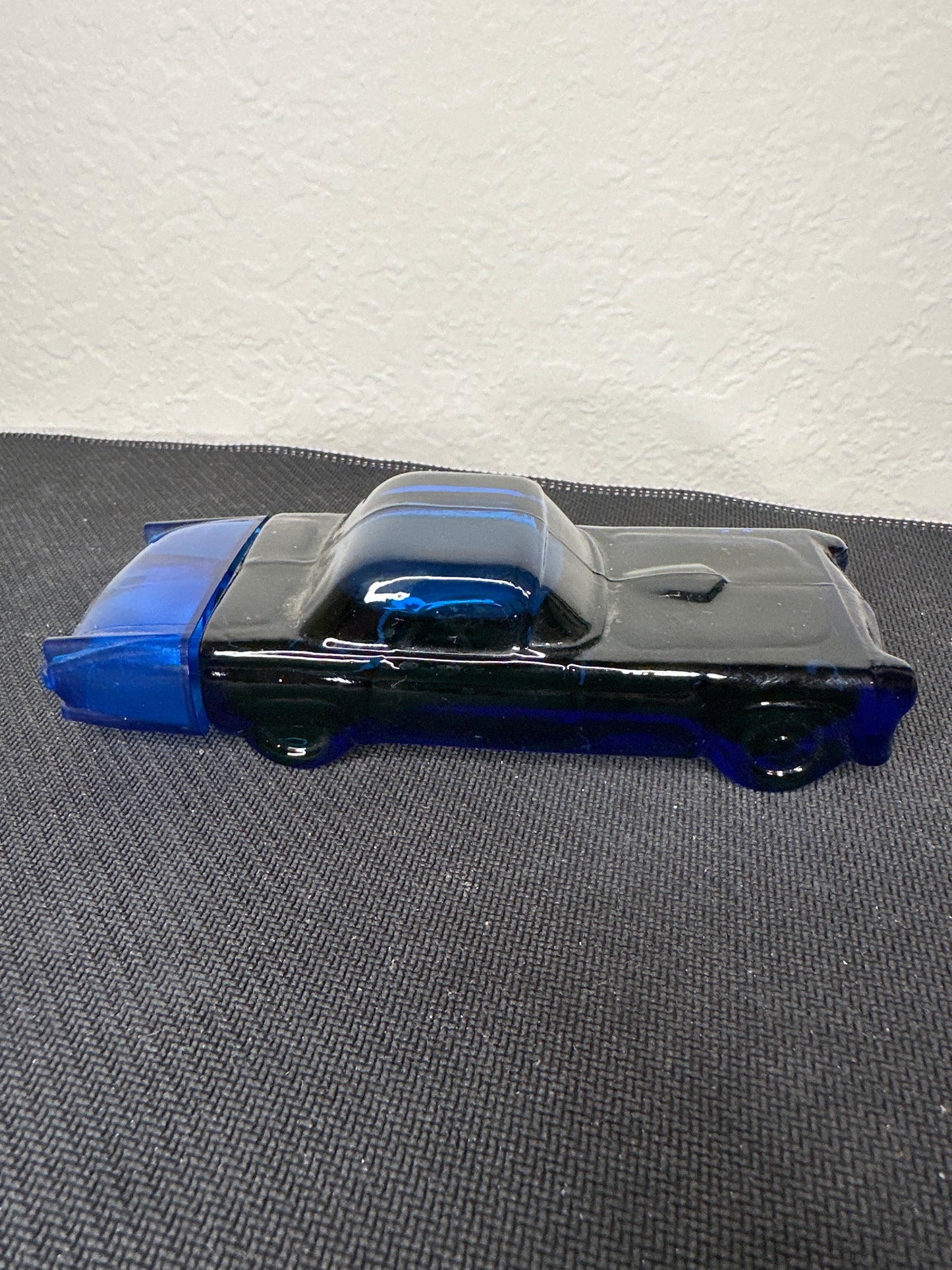 Avon Low Blue Glass T-Bird Car