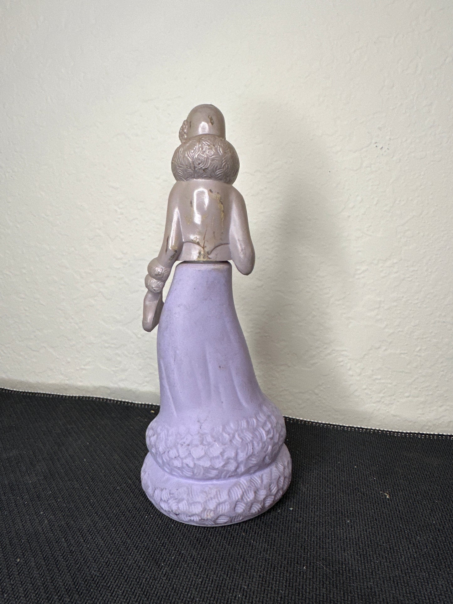 Avon Vintage Bottle Roaring Twenties Topaze Cologne Lady Shape Decanter Purple