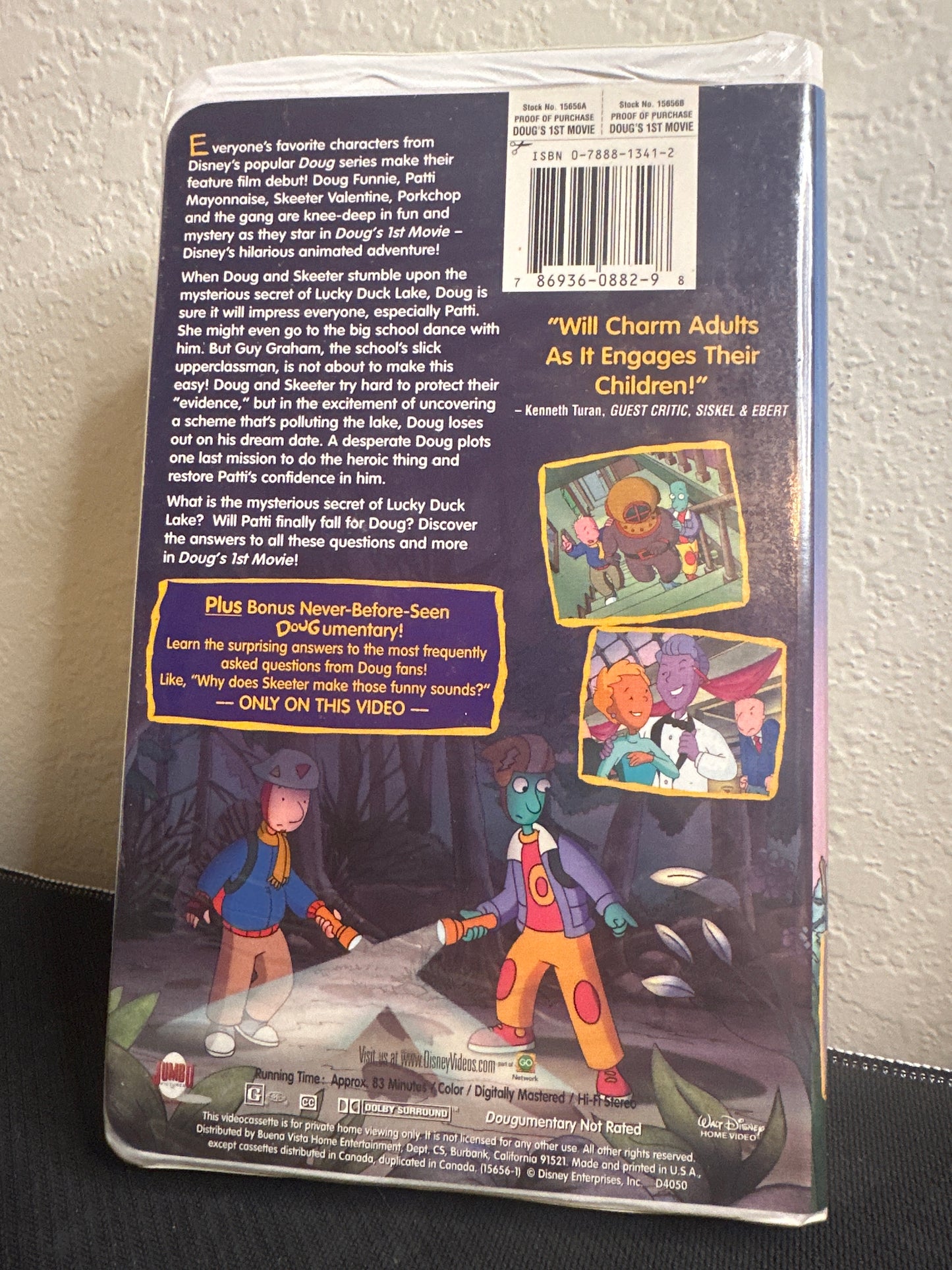 Disney Dougs First Movie VHS