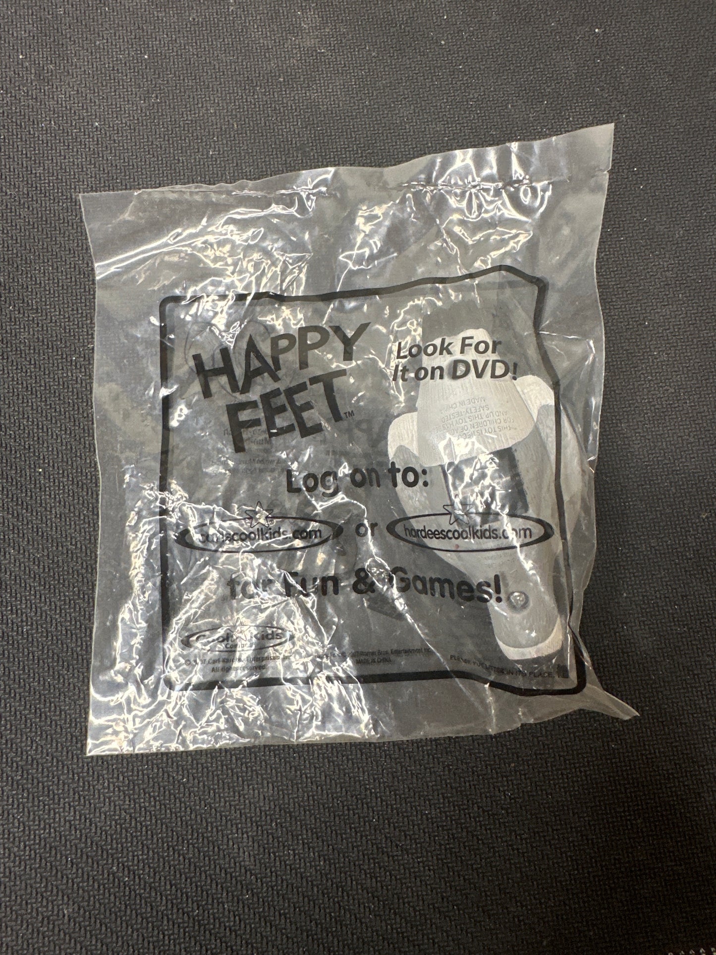 Burger King 2007 Kids Meal Happy Feet Mumble Toy