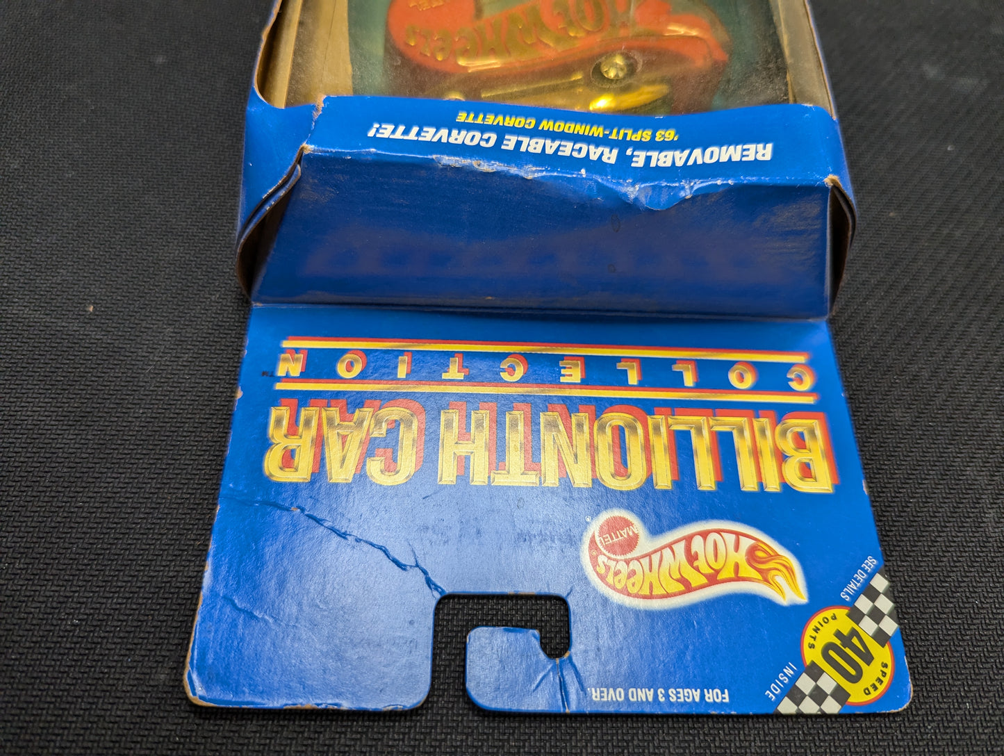 Hot Wheels 1990 Billionth Car Collection ‘63 Split-Window Corvette #9254