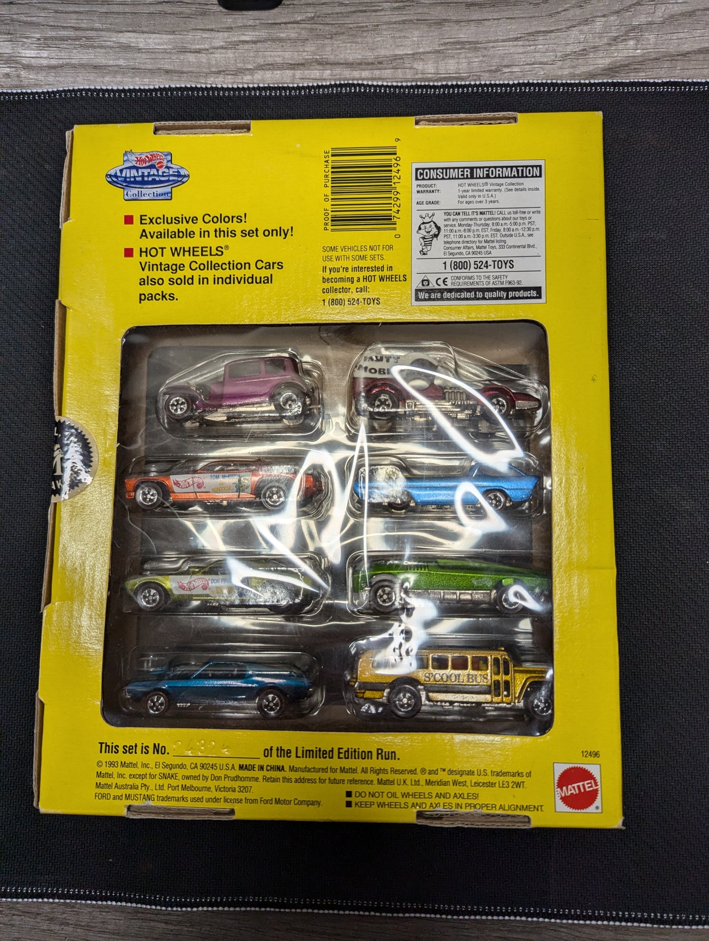 Hot Wheels 1993 Vintage Collection #12496