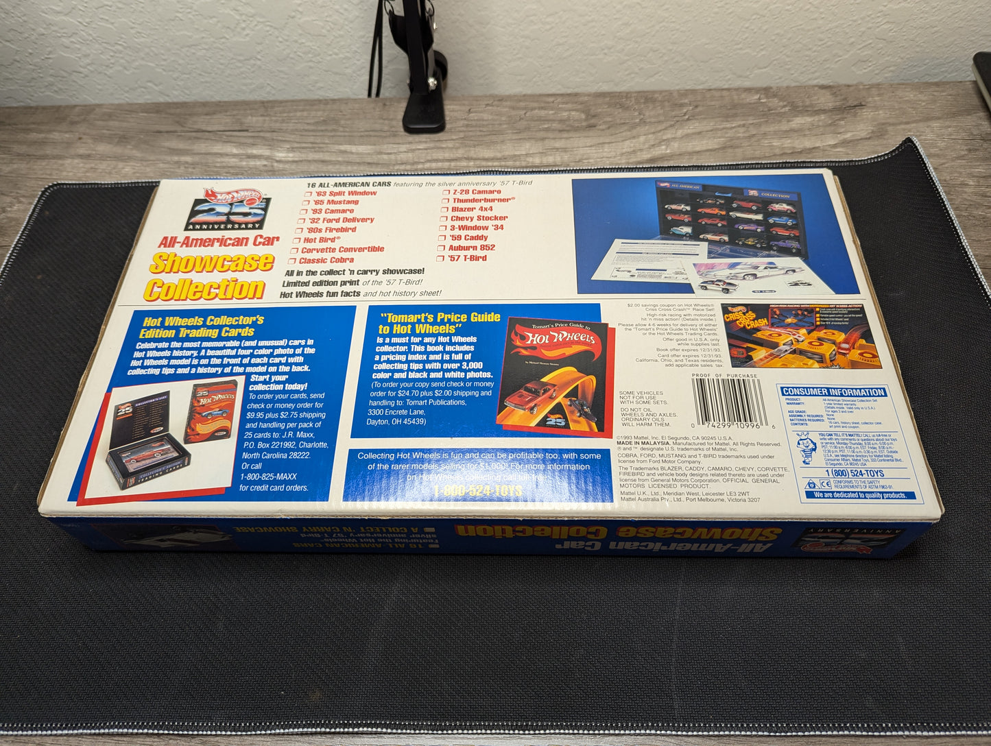 Hot Wheels 25th Anniversary All-American Car Showcase Collection