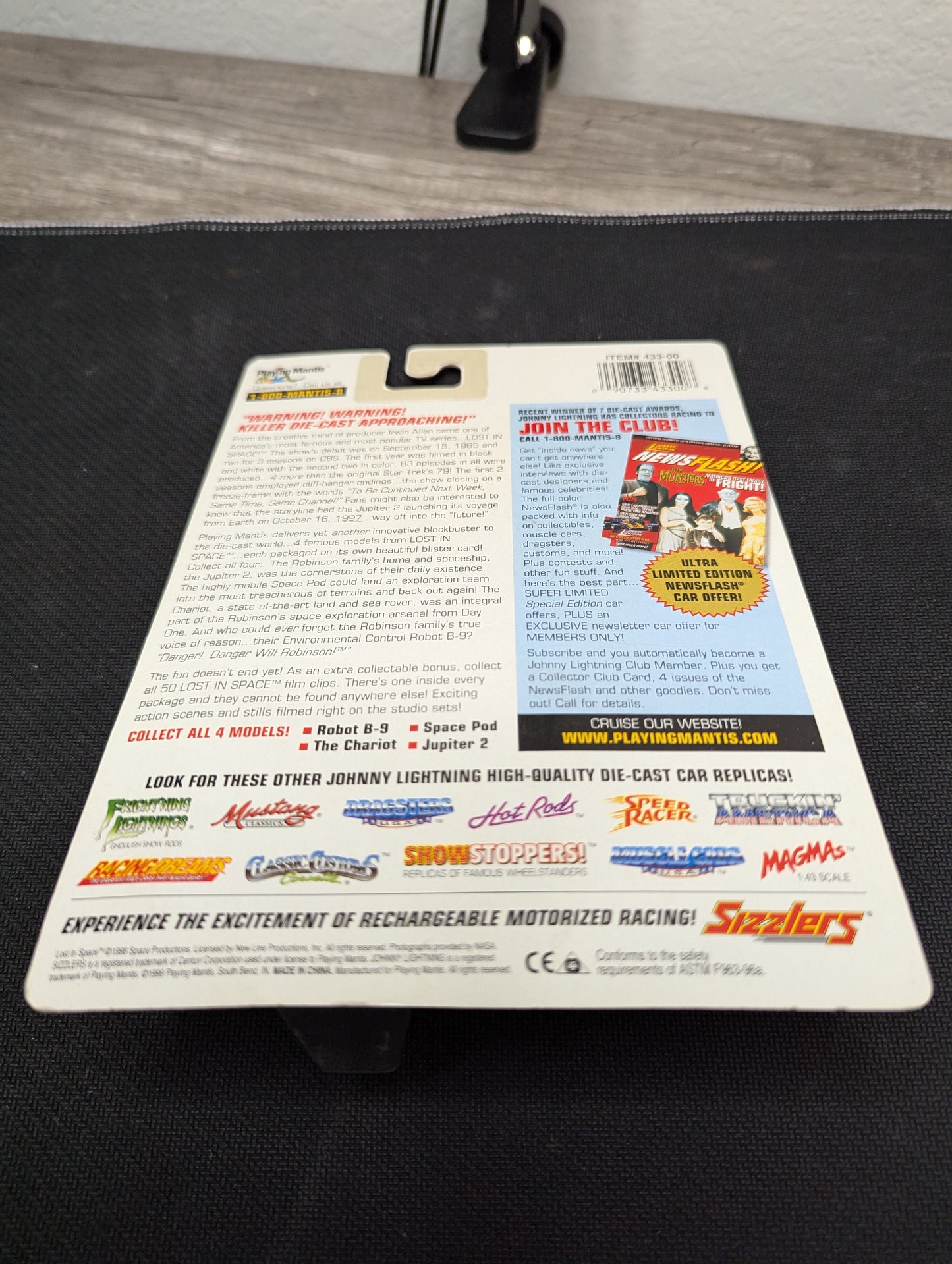 Johnny Lightning Lost in Space The Classic Series Space Jupiter 2 Clip #7