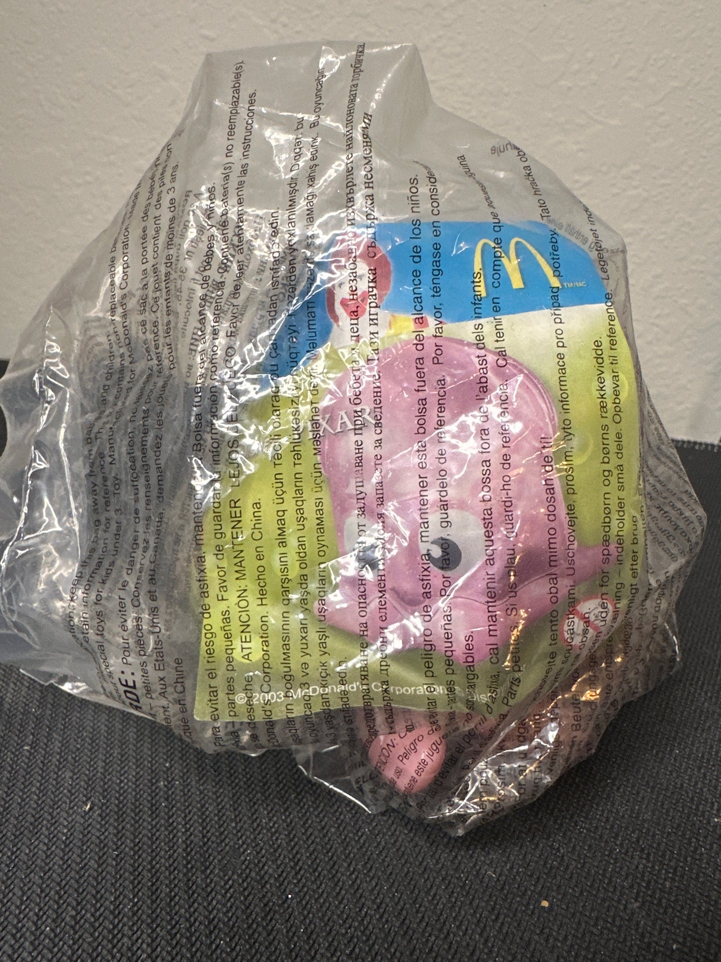 McDonalds Happy Meal 2003 Disney Pixar Finding Nemo McDonalds Happy Meal Toy Pearl The Squid