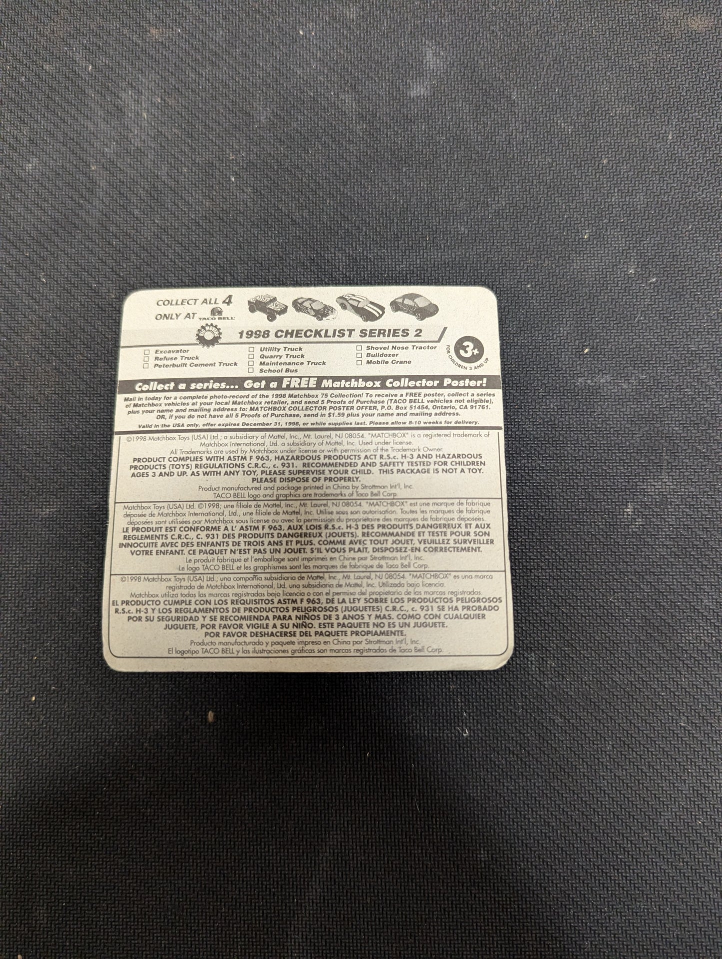 Matchbox Madness - Humvee - Taco Bell Series