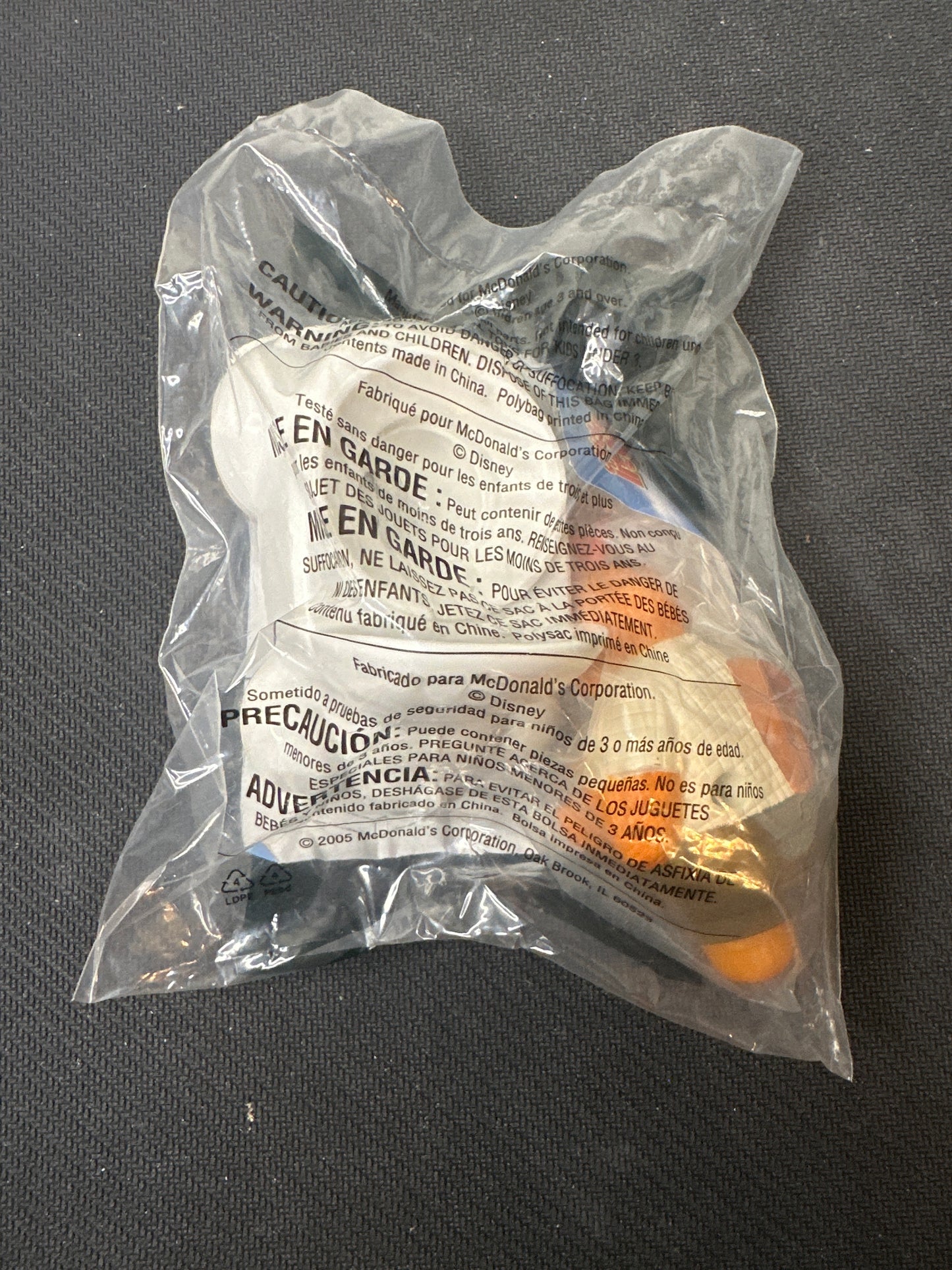 McDonalds Happy Meal 2005 Chicken Little Buck Cluck Toy