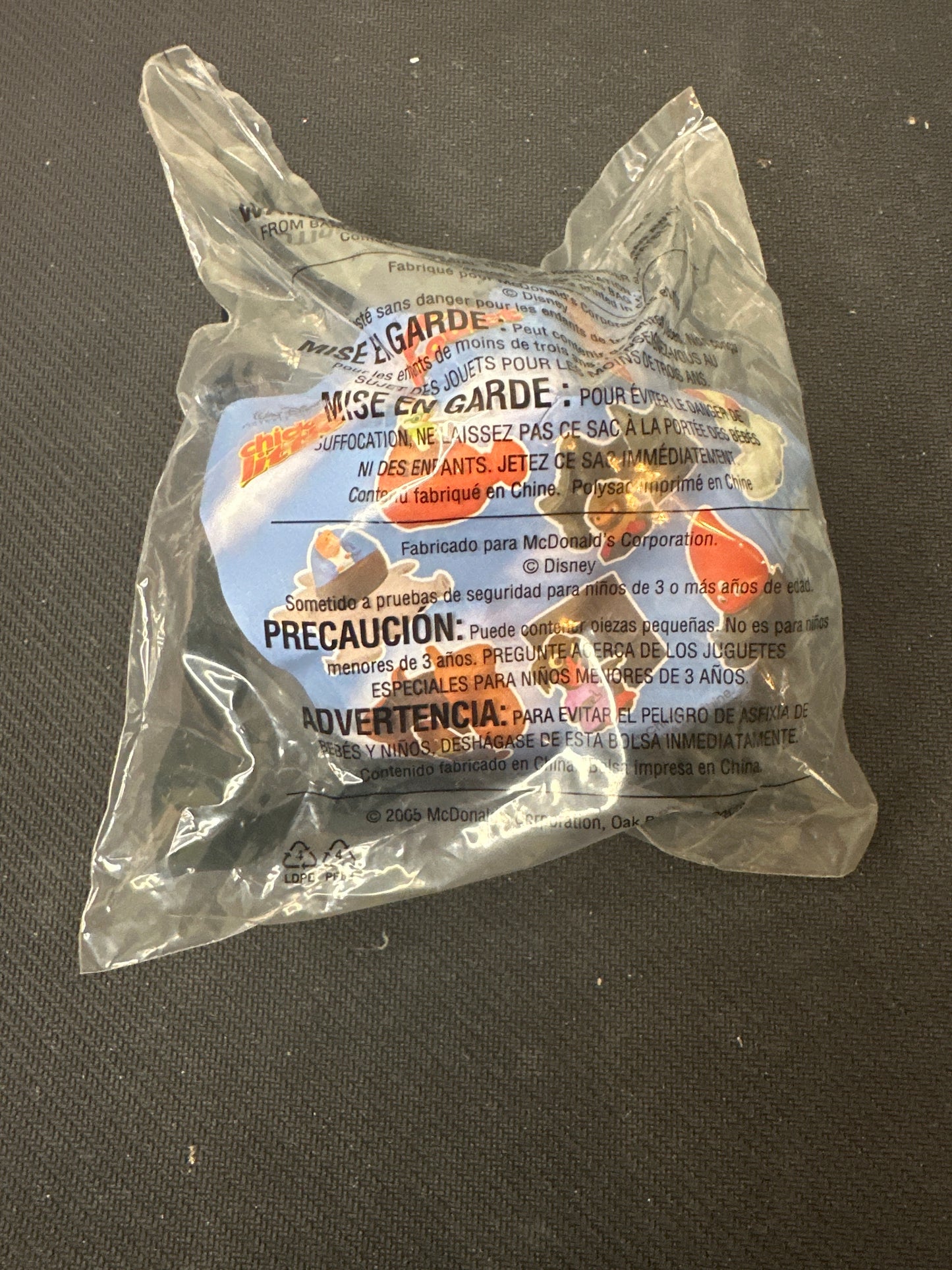 McDonalds Happy Meal 2005 Chicken Little Fish Fish Out of Water No. 2 Toy