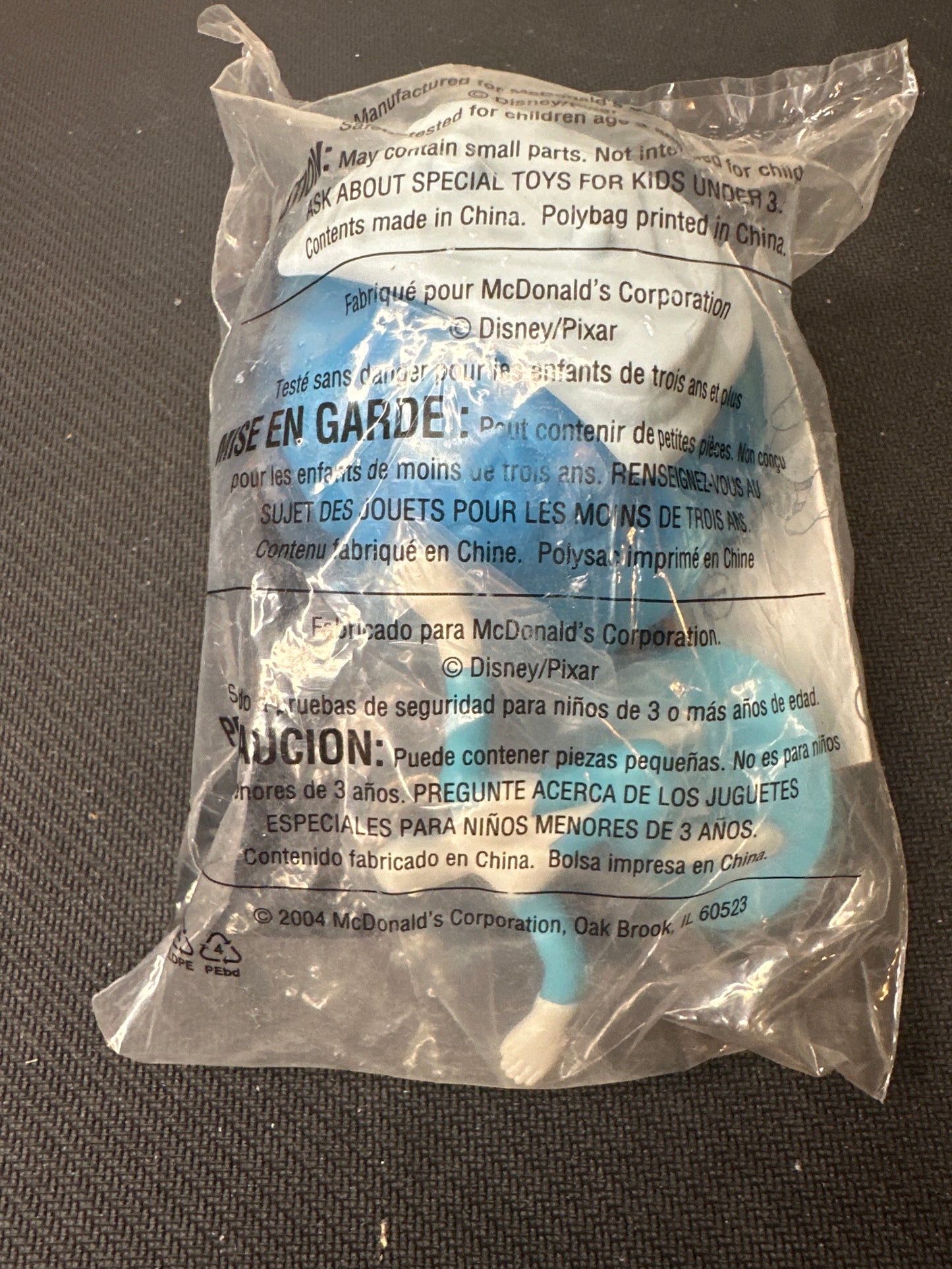 McDonalds Happy Meal The Incredibles Frozone Toy