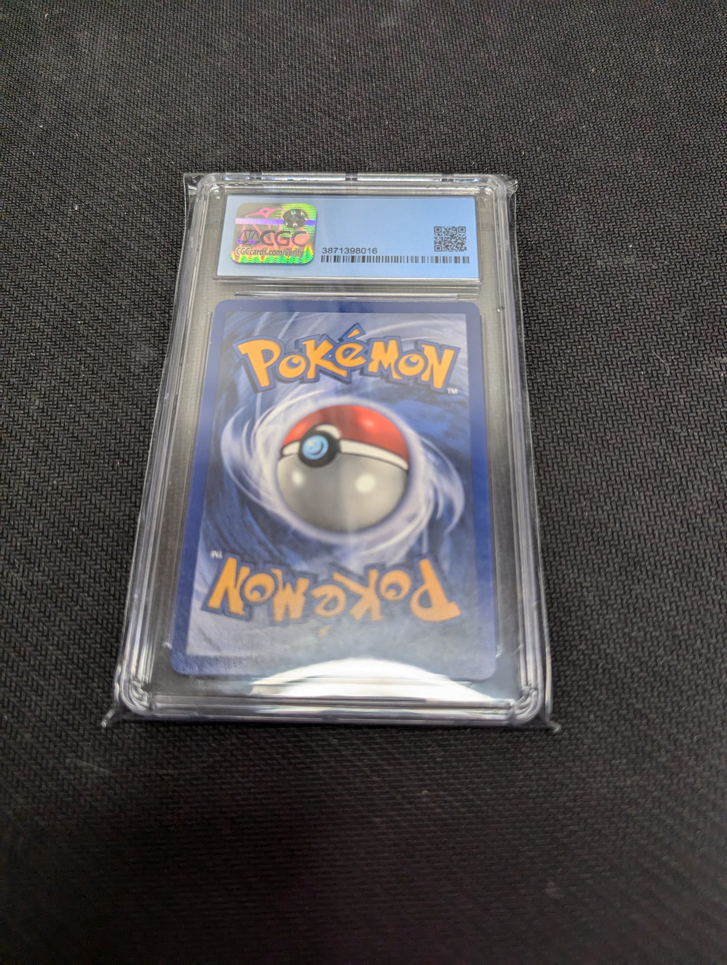 Pokémon 12/102 Ninetails Base Set Holo CGC 8