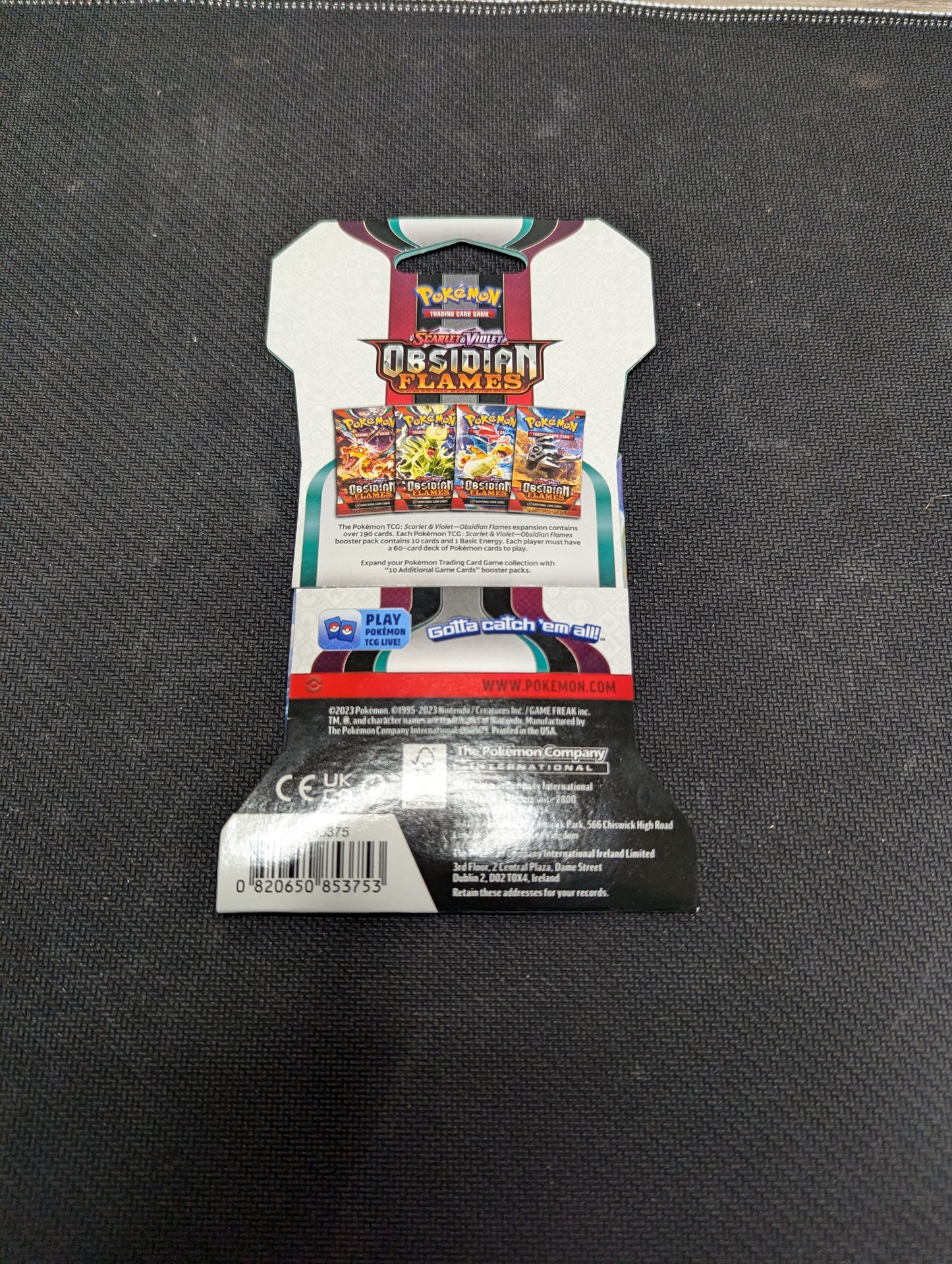 Pokémon Obsidian Flames Booster Pack SV03