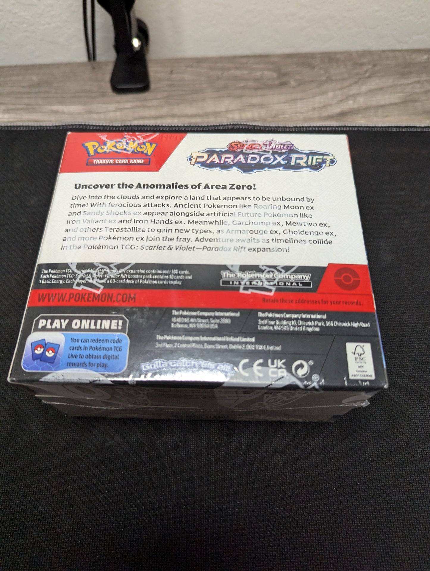 Pokémon Paradox Rift Booster Box SV04