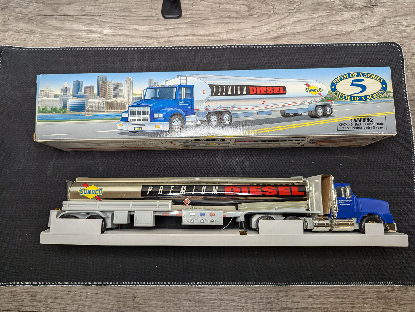 Sunoco Premium Diesel 1998 Talking Tanker Truck Toy 5th In Series