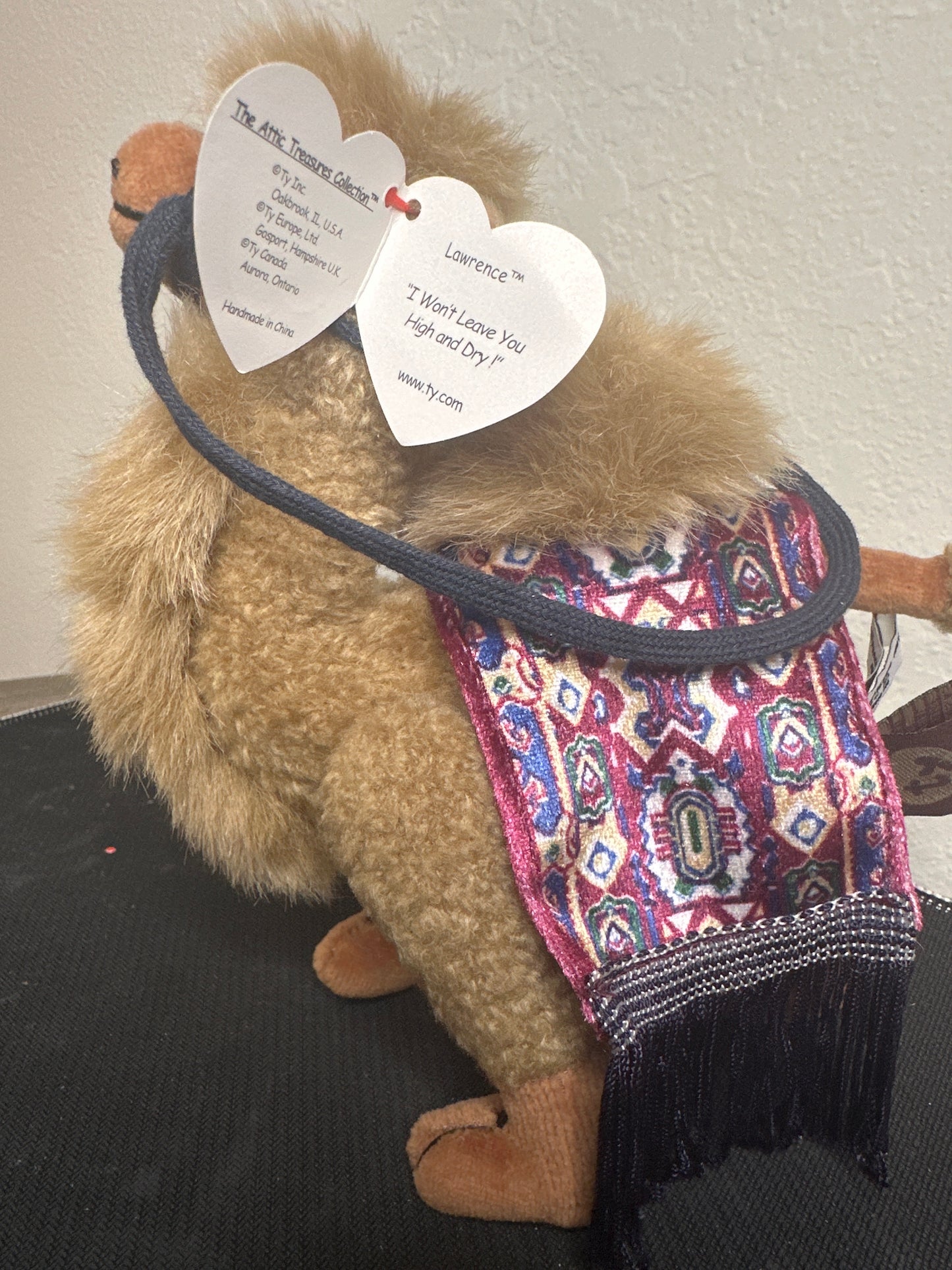 TY Beanie Baby Lawrence Camel