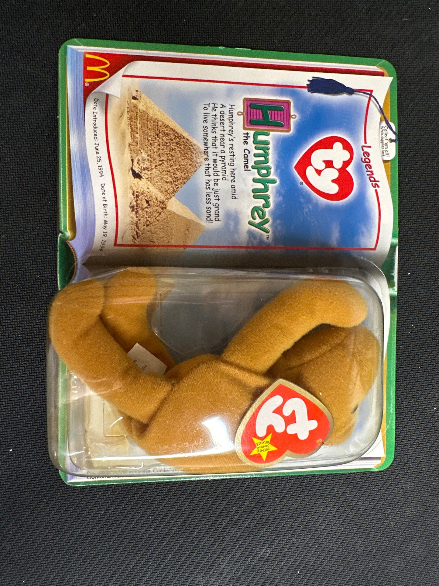 TY Teenie Beanie Babies McDonalds Legends Trio