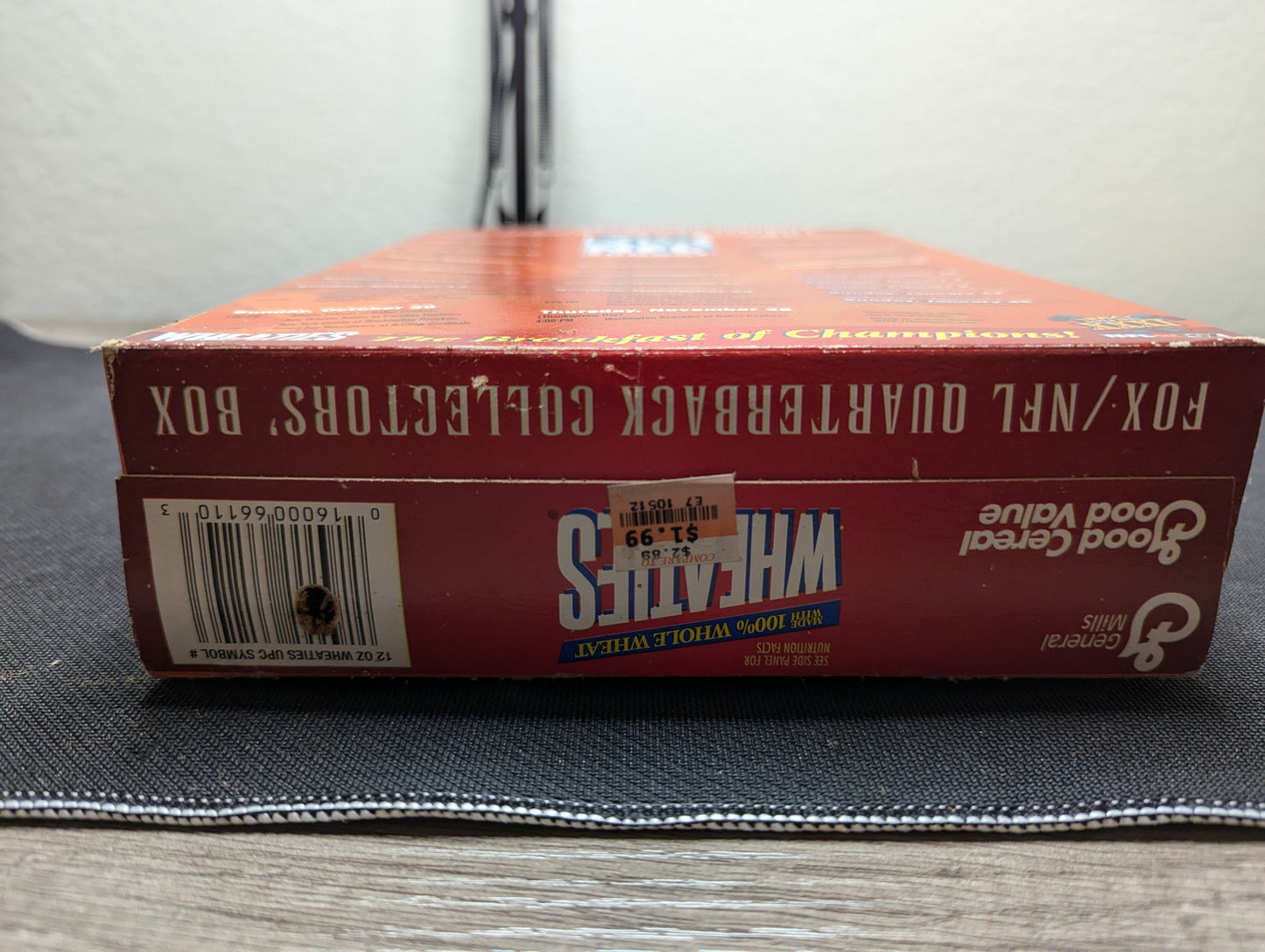 Wheaties 1996 Cereal Box John Elway Dan Marino Troy Aikman