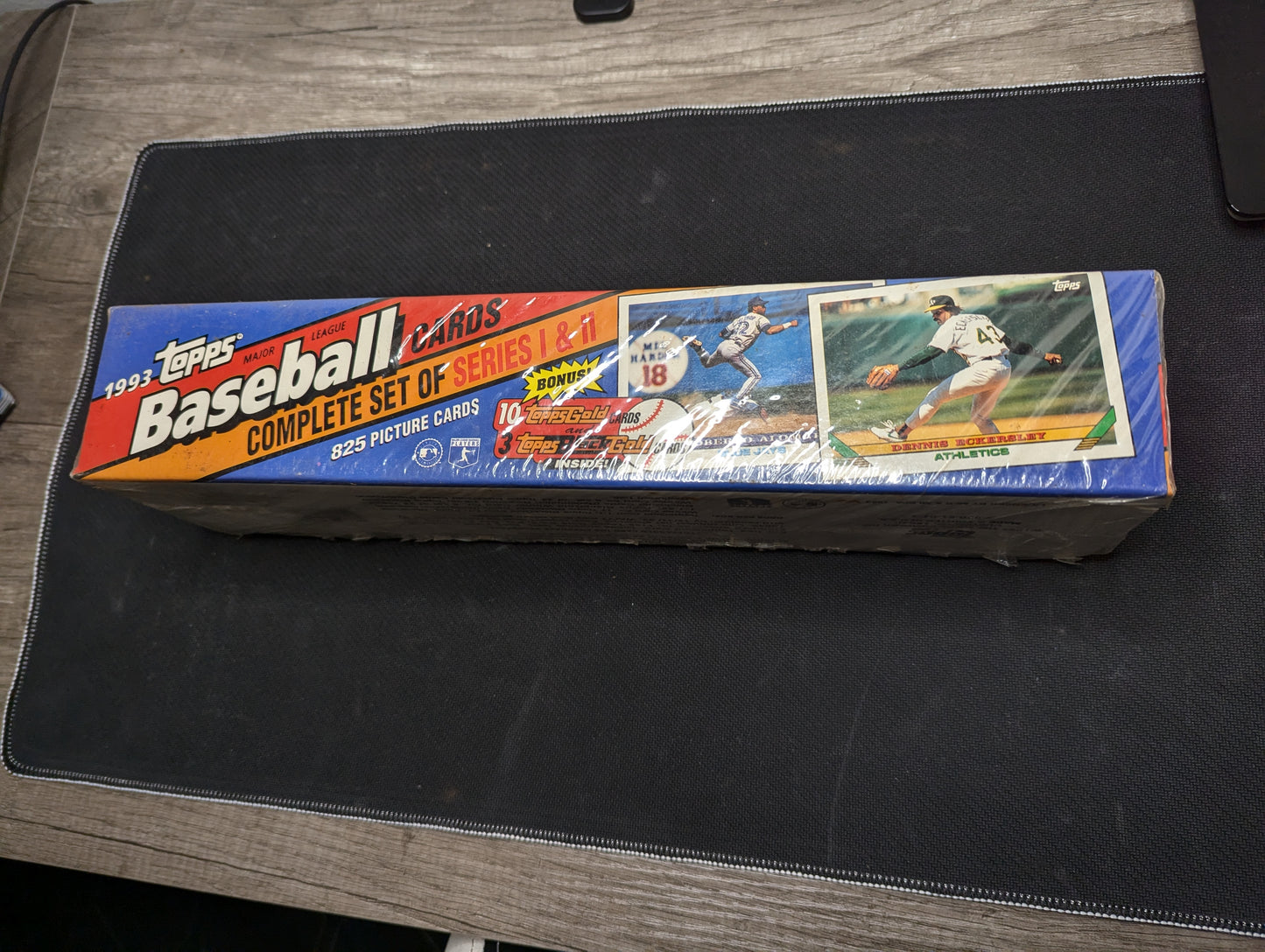 Topps 1993 Baseball Series 1 & 2 Complete Set Factory Sealed, 825 Cards w/Gold