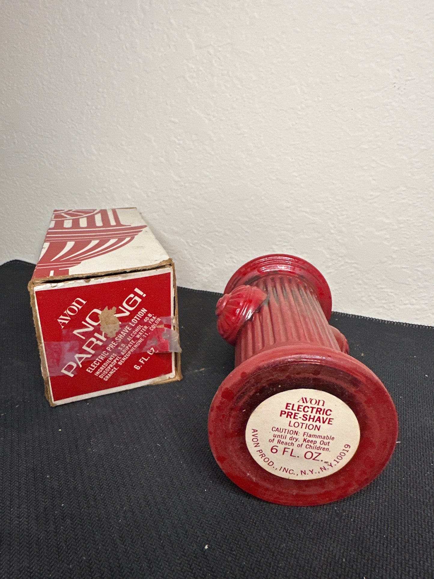 Avon No Parking Electric Pre Shave Lotion Fire Hydrant