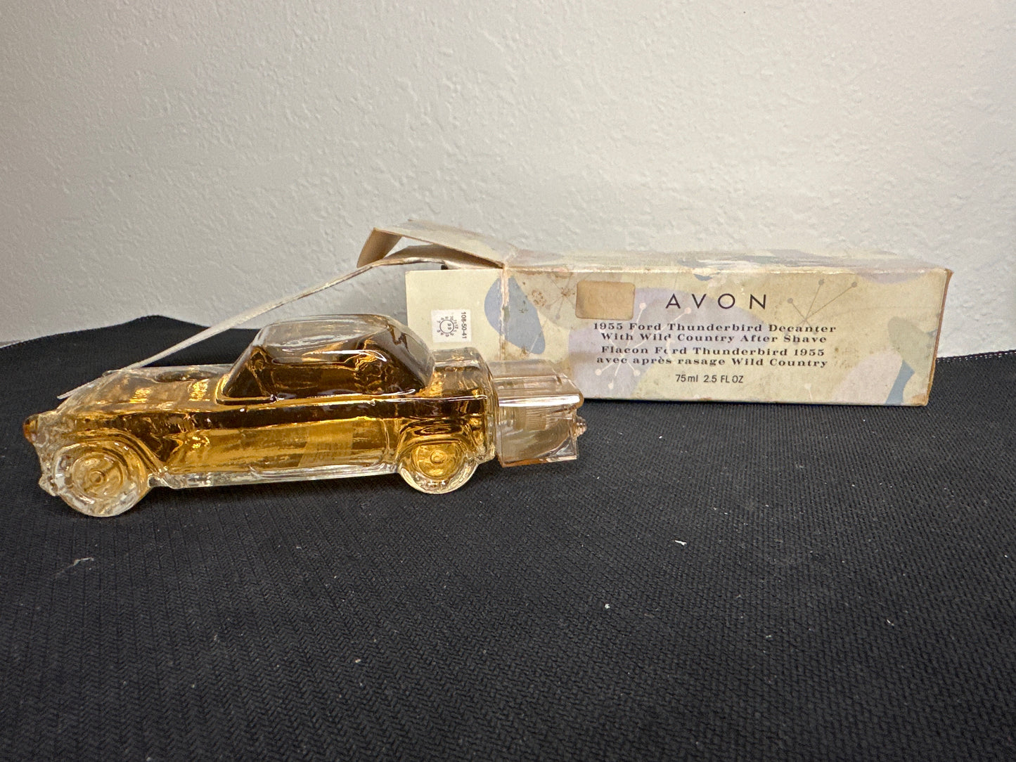 Avon 1955 Ford Thunderbird Decanter with Wild Country After Shave