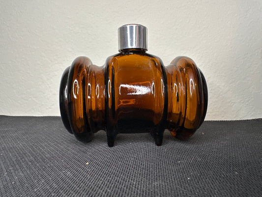 Avon Brown Glass Decanter