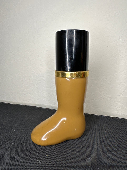 Avon Leather Cologne Spray Solid Brown Boot