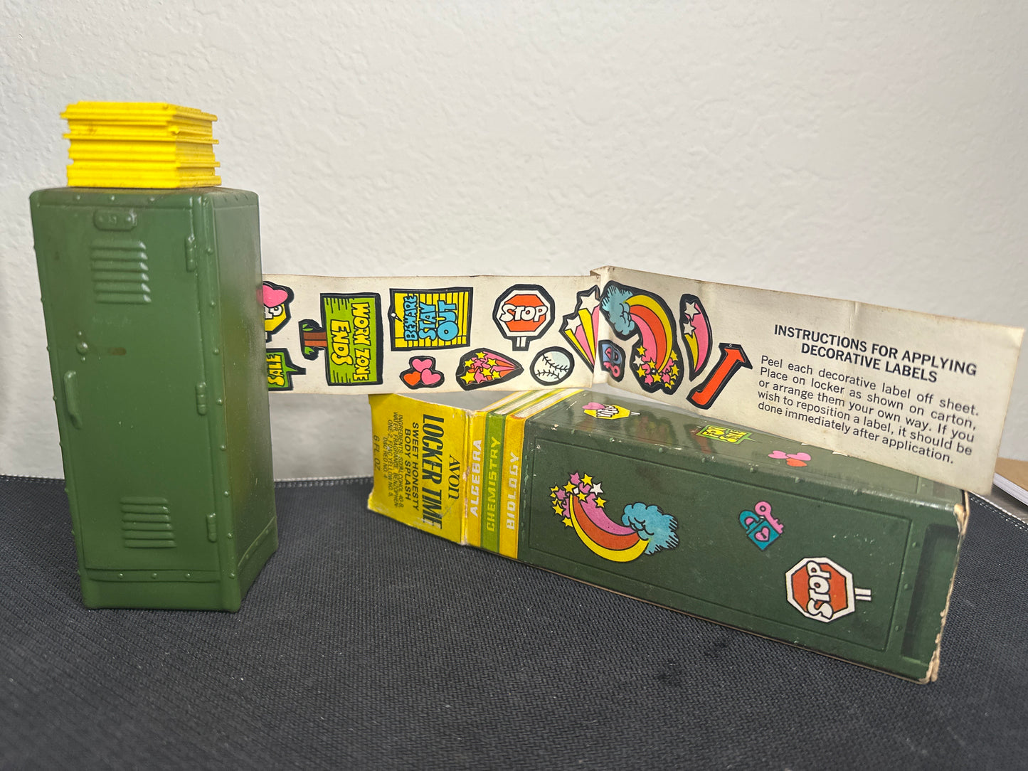 Avon Locker Time Sweet Honesty Body Splash in Box with Stickers