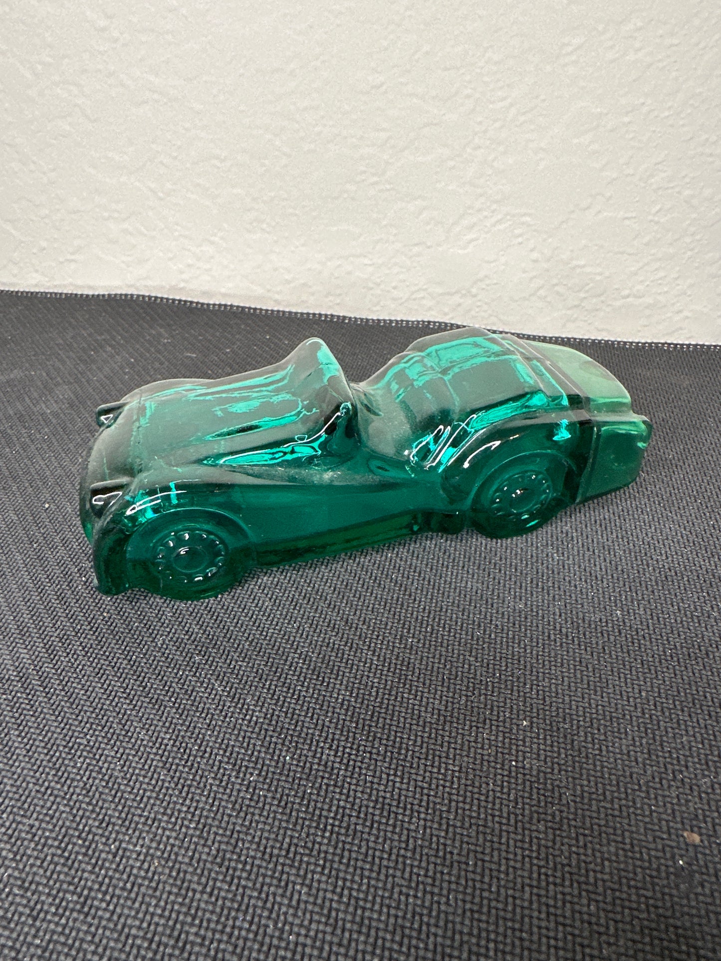 Avon Low Teal Glass Sports Car