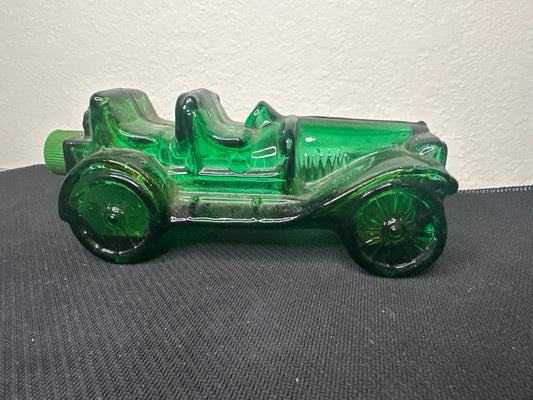 Avon Tai Winds Aftershave Green Glass Car (Full Bottle)