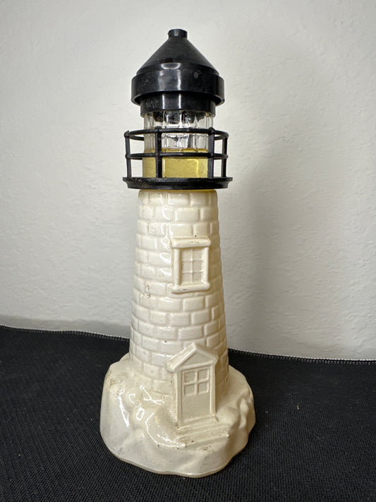 Avon White Lighthouse Decanter