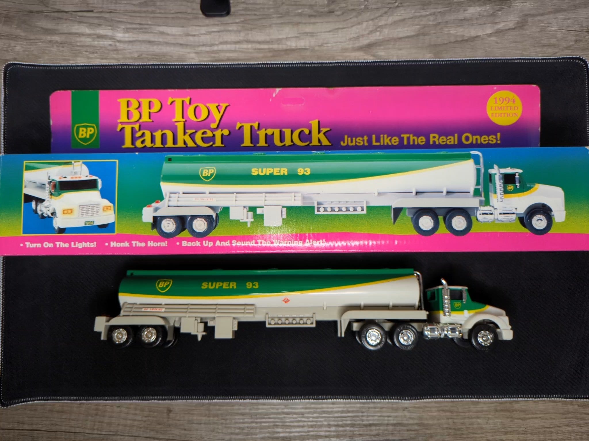 BP Toy Tanker Truck 1994 Limited Edition Super 93 Prints Charming Collectibles