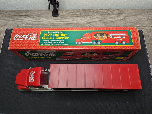 Coca-Cola 1999 Holiday Classic Carrier With 53 Classic Corvette