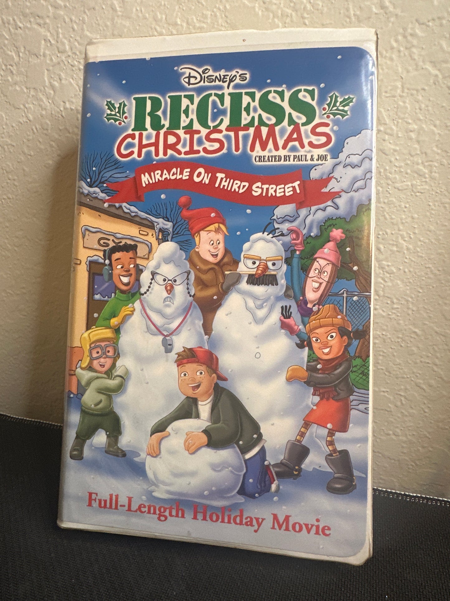 Disney Recess Christmas Miracle on Third St. VHS