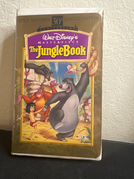 Disney The Jungle Book VHS