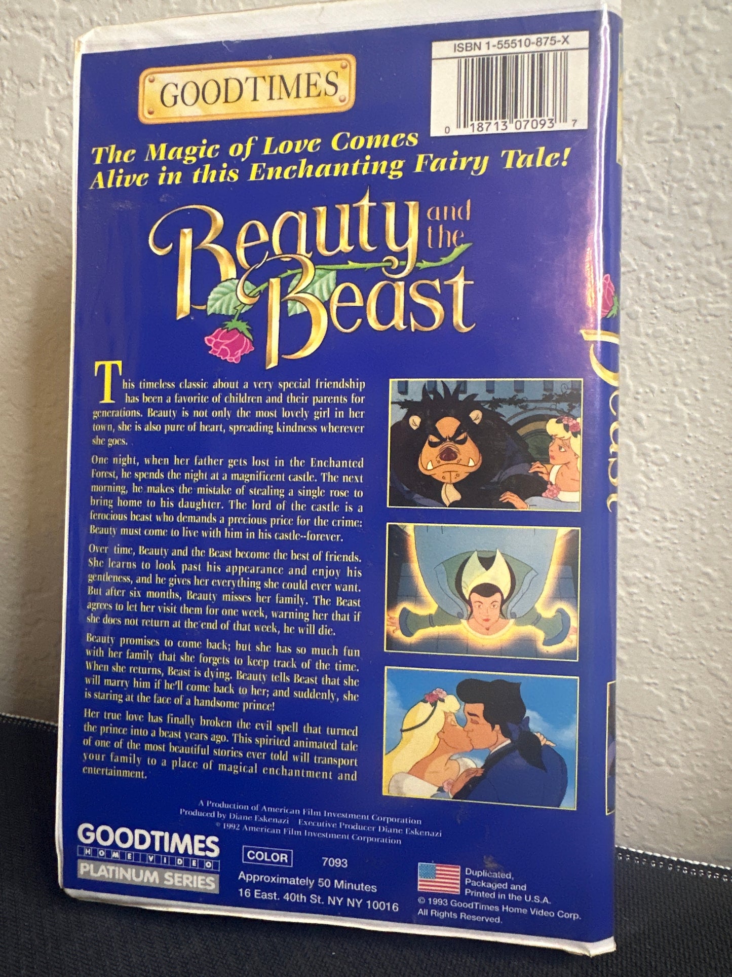 Good Times 1993 VHS Beauty and the Beast