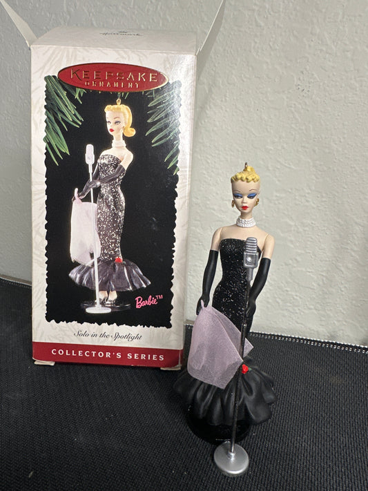 Hallmark Keepsake Ornament 1995 Barbie Solo in the Spotlight