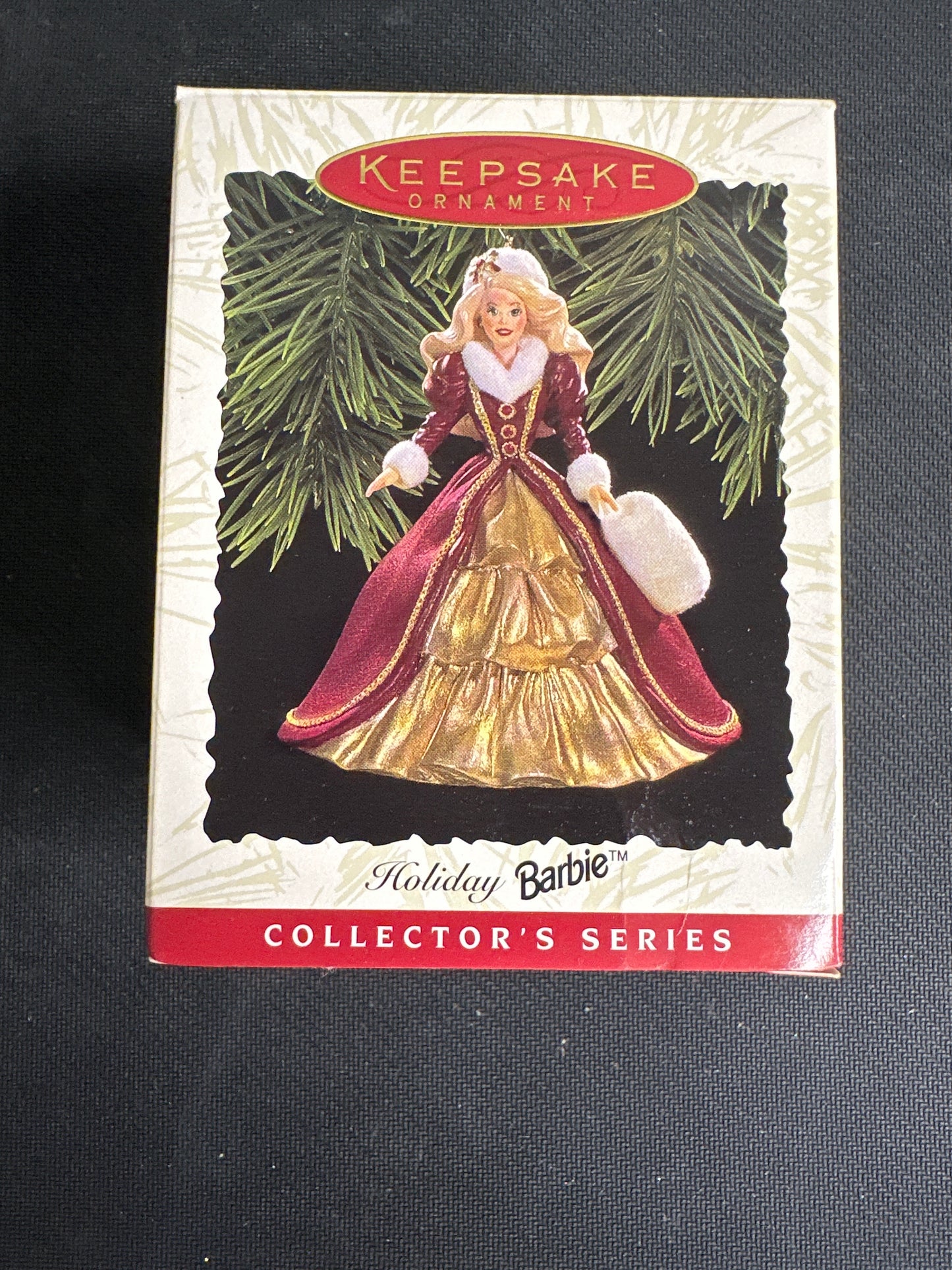 Hallmark Keepsake Ornament 1996 Holiday Barbie No.4