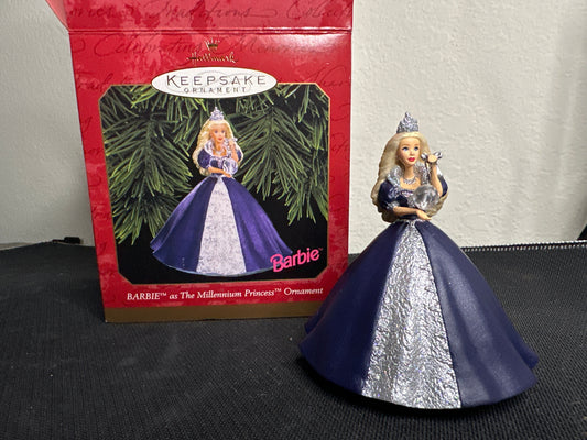 Hallmark Keepsake Ornament 1999 Barbie as the Millennium Princess