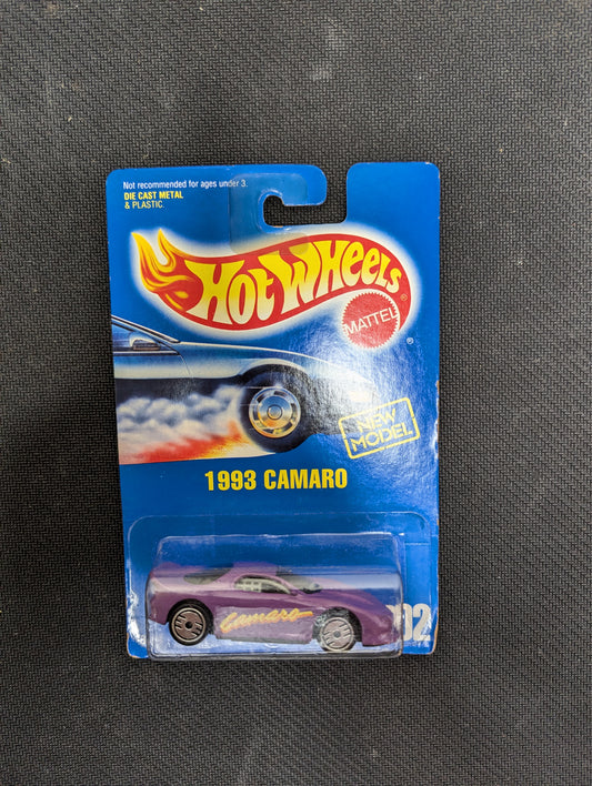 Hot Wheels 1991 Blue Card 1993 Camaro #202 #3021