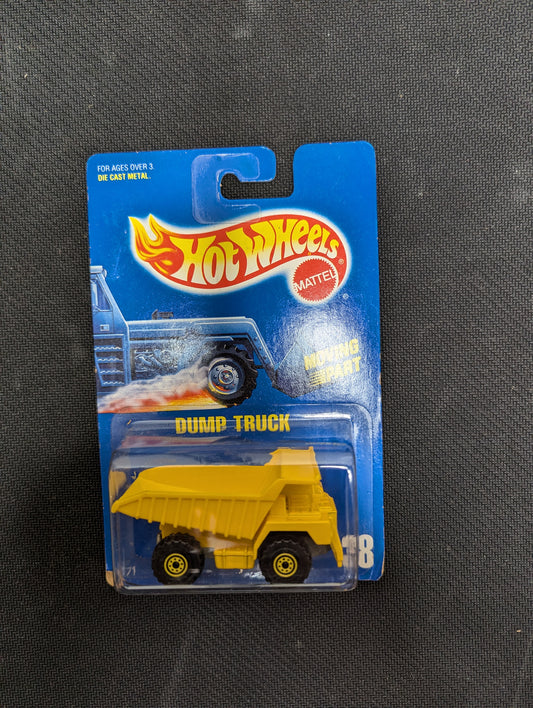 Hot Wheels 1991 Blue Card Dump Truck - #38 #1171