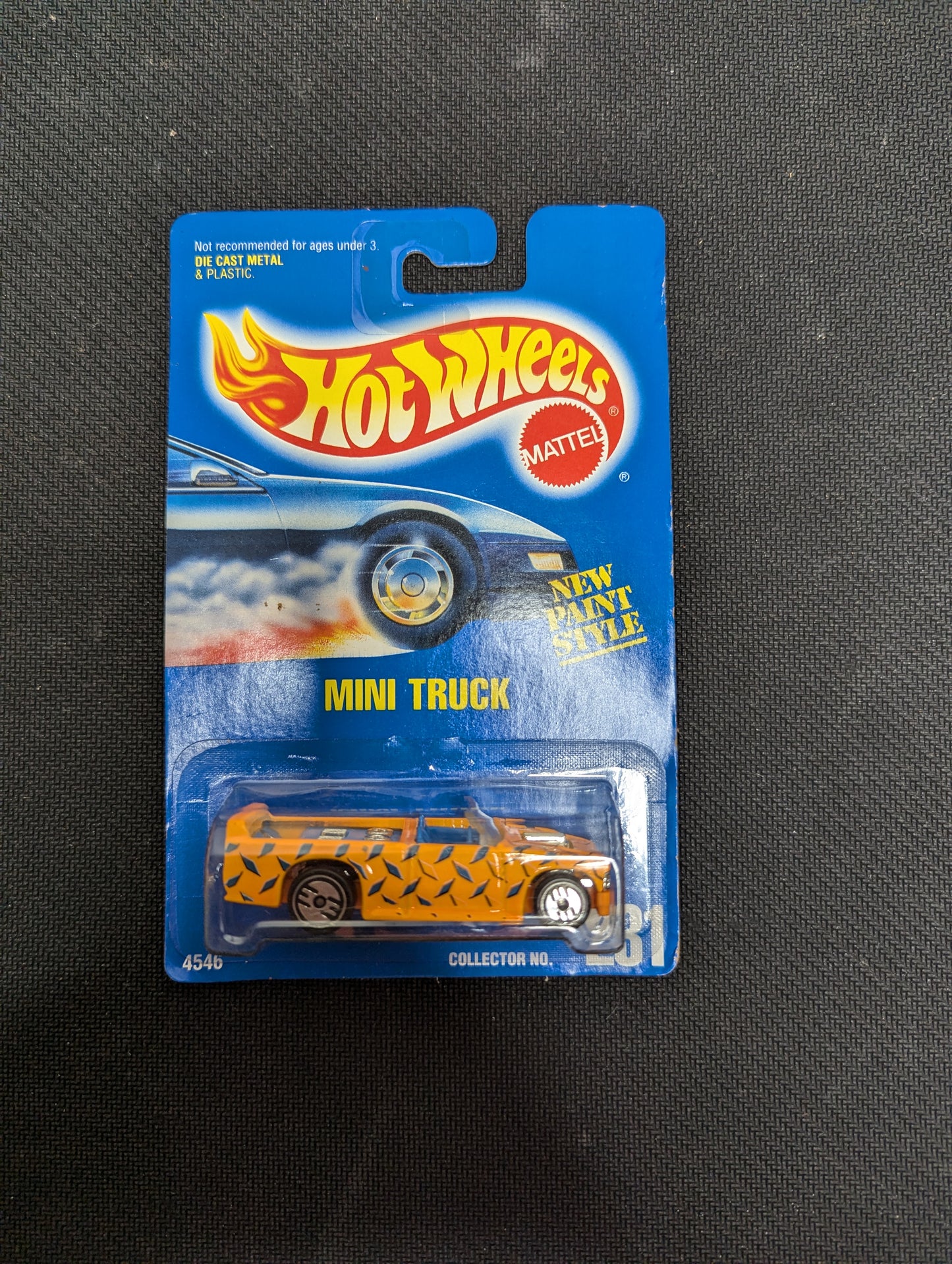 Hot Wheels 1991 Blue Card Mini Truck #231 #4546