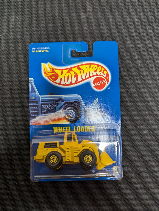 Hot Wheels 1991 Blue Card Wheel Loader #3 #1173