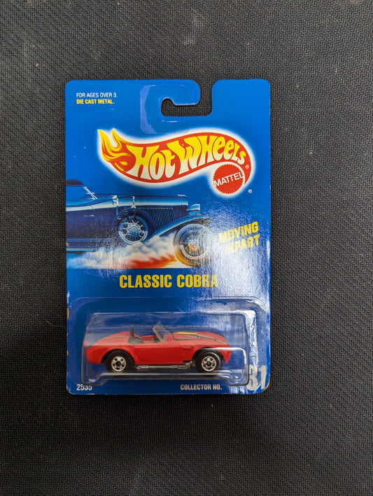 Hot Wheels Blue Card Classic Cobra #31 #2535