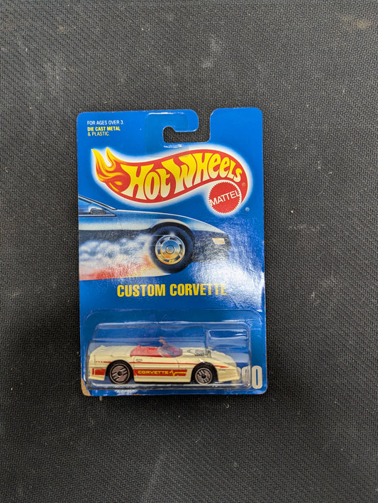 Hot Wheels Blue Card Custom Corvette #200 #2898