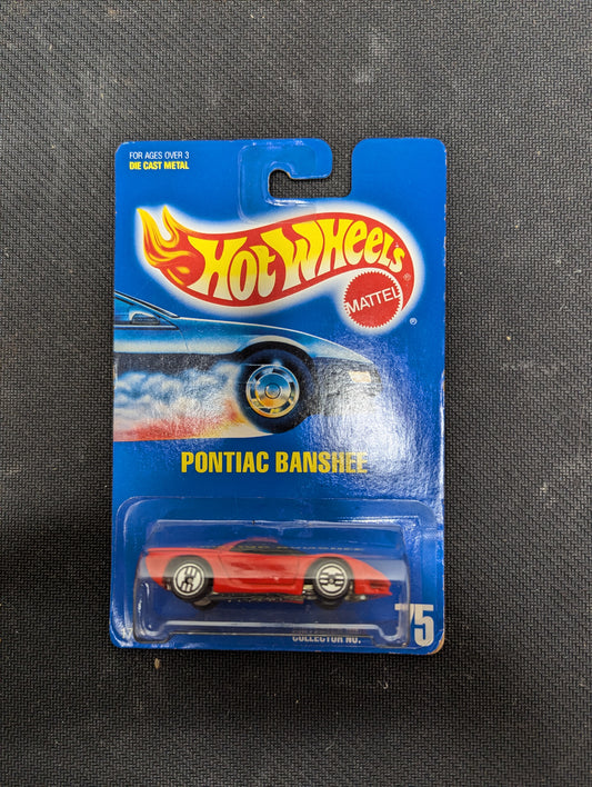 Hot Wheels Blue Card Pontiac Banshee #75 #1796