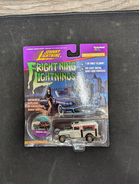 Johnny Lightning Frightning Lightnings Vampire Van White