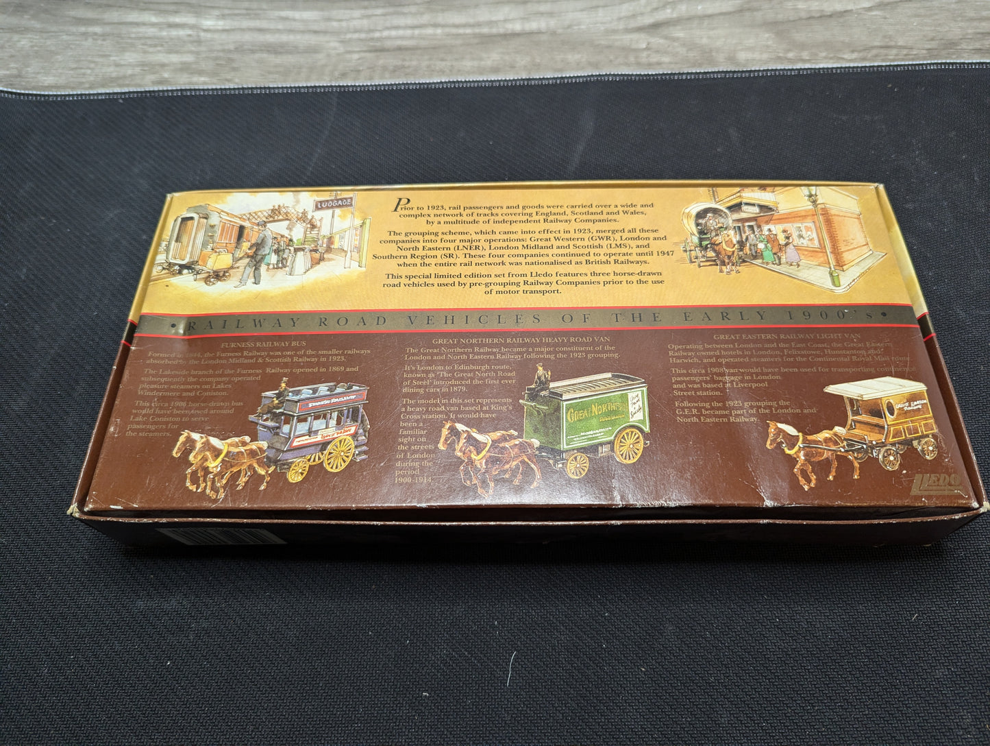 LLEDO Railway Road Vehicles 1900’s 3pk Limited to 7500