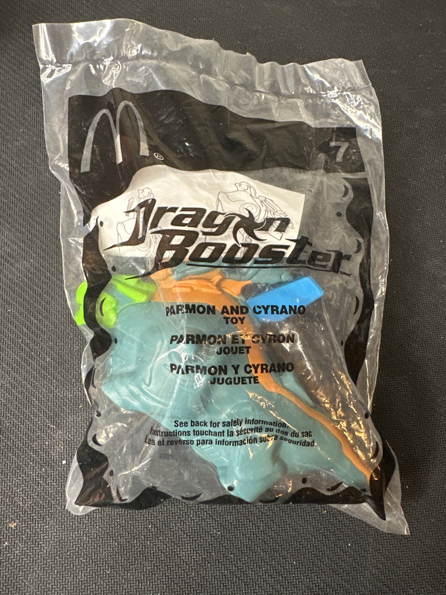 McDonalds Happy Meal Dragon Booster No. 7 Parmon and Cyrano Toy