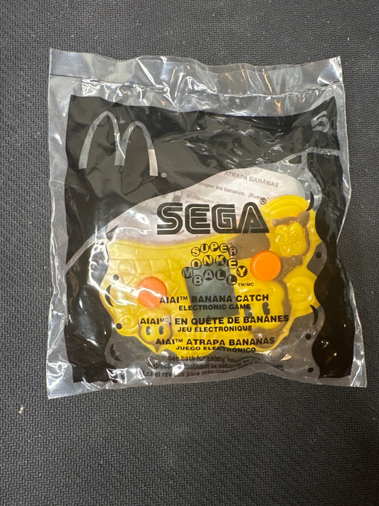 McDonalds Happy Meal 2003 SEGA Super Monkey Ball AIAI Banana Catch